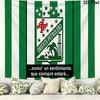 Oriente Petrolero Wall Tapestry Aesthetic Wall Hanging Printed Fabric Blanket Decorative Tapestries for Bedroom Living Room Home Decor