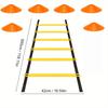 Agility Ladder &  football training plate Removable For Speed Training Sports Flexibility Portable Agility Football Training