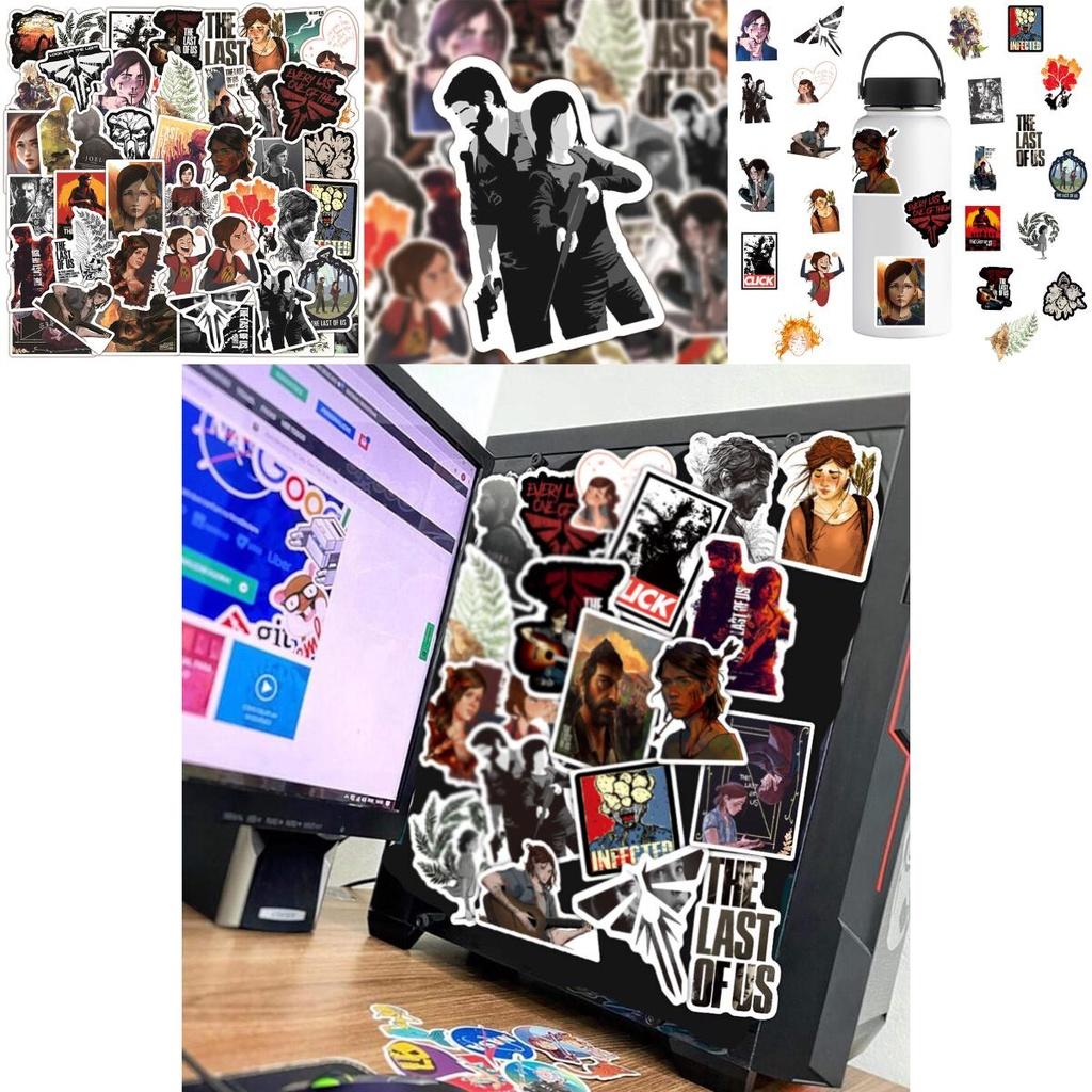 50pcs The Last Of Us Waterproof Reusable Adhesive Sticker Decoration For Phone/laptop/case