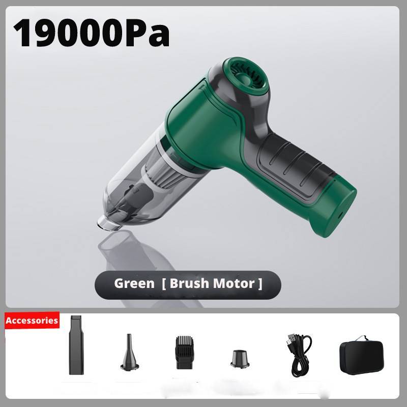 19000Pa Wireless Handheld Car Vacuum Cleaner Portable High-power Cordless Vacuum Cleaner for Car Office Strong Suction Vacuum