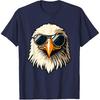 Bald Eagle 4th of July Men Funny Eagle T-Shirt
