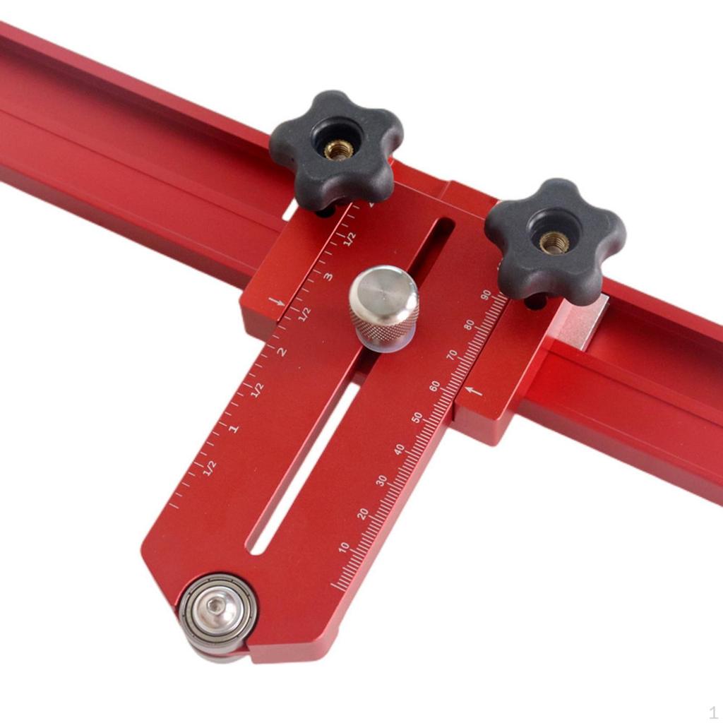Woodworking Thin Rip Table Saw Router Tool Jig Guide Workbench Push Tablesaw Positioning Fixed