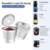 Sturdy Coffee Capsule Cup Stainless Steel Coffee Pod Filter Reusable K Cups  Coffee Accessories