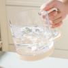 Salad Dressing Shaker Bottle Semi-Automatic Stirring Cup For Kitchen Egg Beater Liquid Mixing Cup Vinaigrette Dressing Bottle