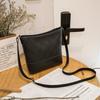 Women's Shoulder Bag Autumn New Bucket Bag Color Matching Diagonal Span Portable Women's Bag