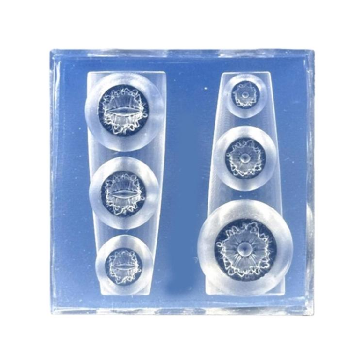 Multi Designs Silicone Stamp Template For Handmade Nail Embellishments Craft Projects And Resin Jewelry Making