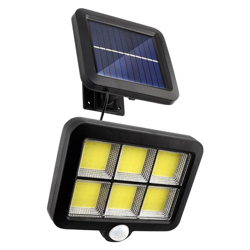 Solar-Powered Waterproof Motion Sensor Outdoor Wall & Garage Light