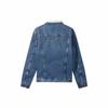 Levis Verwaschener Kragen Einreihige Lässige Jeansjacke Herren Jacken Blau 16365-0162