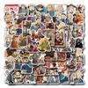 50 Anime Dungeon Graffiti Stickers for Suitcases, Notebooks, Phone Cases, and Journals