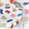 60 Transparent Cartoon Palette Sticker Pack Can Waterproof Transparent PET Manual Material Decorative Guitar Notebook