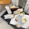 Fashion Casual Shoes 2025 Spring Autumn New Style Boys Training Shoes Soft Bottom Baby Genuine Leather Cute Kids Running