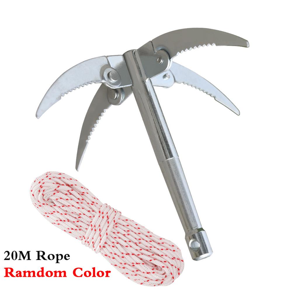 Foldable 4 Claw Anchor Sickle Water Grass Plants Cutter Machine Grasses Sharp Knife Garden Tools Fishing Accessories Tackle New