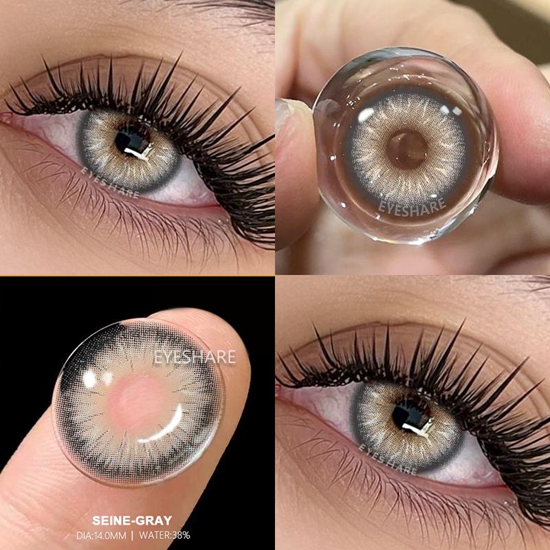 Colored Pupils for Eyes Blue Pupils Green High Quality Colored Contact Lenses Brown Natural Lens Gray Big Eye Lenses