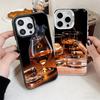 Cigar Whiskey Ice Drink Soft Phone Case for iPhone 15 16 17 Pro Max 17Air 16E 14 Plus 13 12 Mini Shockproof Cover Back Shell