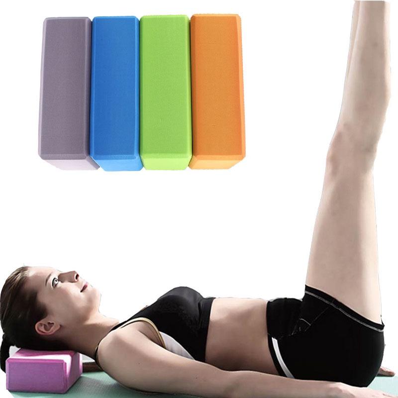 Yoga Pilates Block Foam Foaming Brick Fitness Exercise Stretch Stretch Health