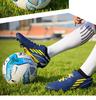 Youth & Adult Long Studs Football Shoes - Wear-Resistant Turf Sneakers for Outdoor Sports