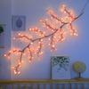 Tree Branch Lamp Bedroom Wall Decoration Willow Vine Tree Light Strip 8 Lighting Modes Diy Atmosphere Light Home Lighting