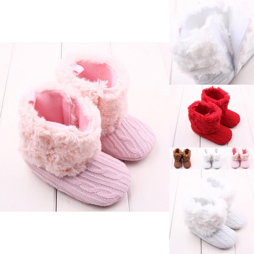 Adorable Infant Toddler Crib Shoes With Non-slip Soles For Newborns