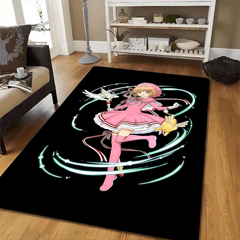 Pink Fairy Costume Dress Decoration,Carpet,Living Room,Bedroom, Non-slip,Square rug
