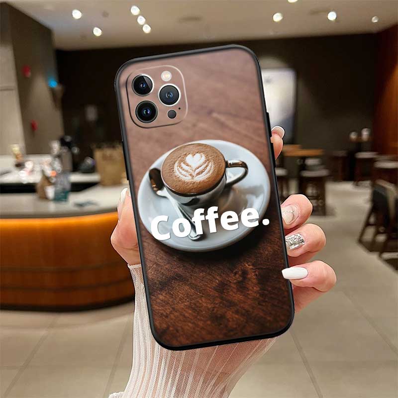 NH16 Coffee Time New High-End Shell Phone Case for OPPO A3 Pro A72 A74 A76 A77 A77S A78 A79 A94 A95 A18 A40M A58