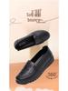Ladies' Genuine Leather Loafers - Soft Sole Comfort Shoes for Spring & Autumn. Perfect for Middle-aged and Elderly Women.