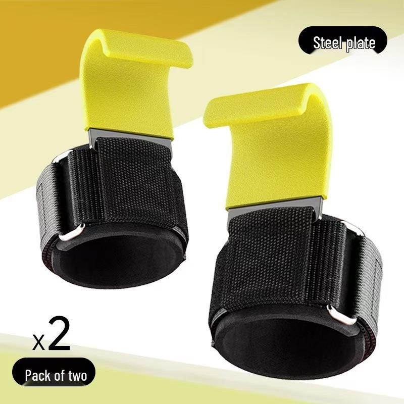 Pull-Up Assist & Lumbar Stretch Support Hook - Anti-Slip Wrist Aid for Deadlift & Fitness