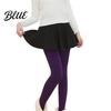 Thick Velvet Leggings For Women High Elasticity Lined Warm Pants Solid Color Winter Waist Tight Fit Bottom Daily Wear Elastic Tight-fitting