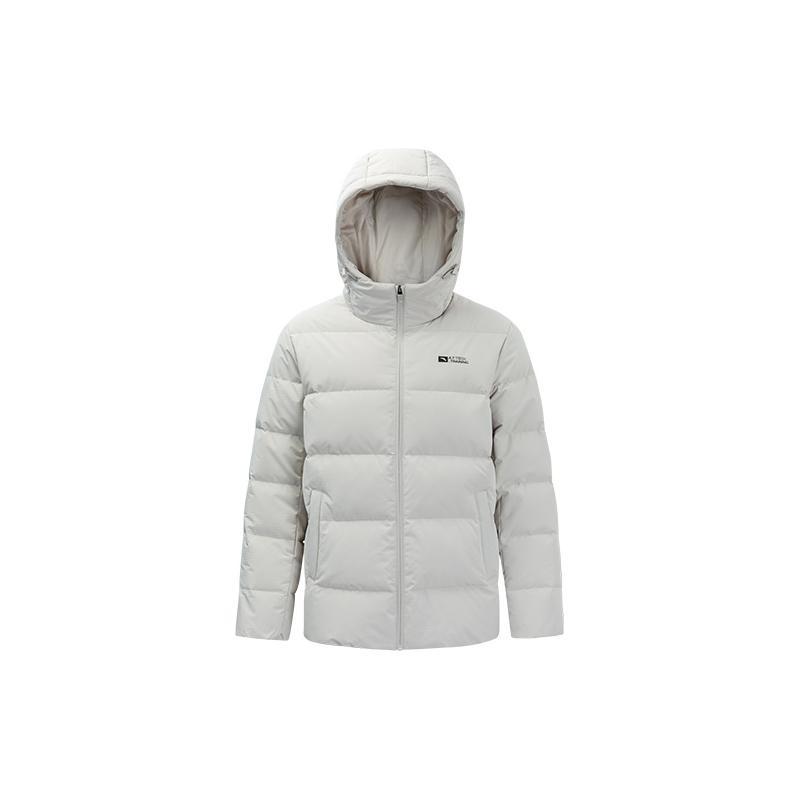 Anta Variety Training Collection Down Jacket Winter Men s Gray 952247950-1 4XL