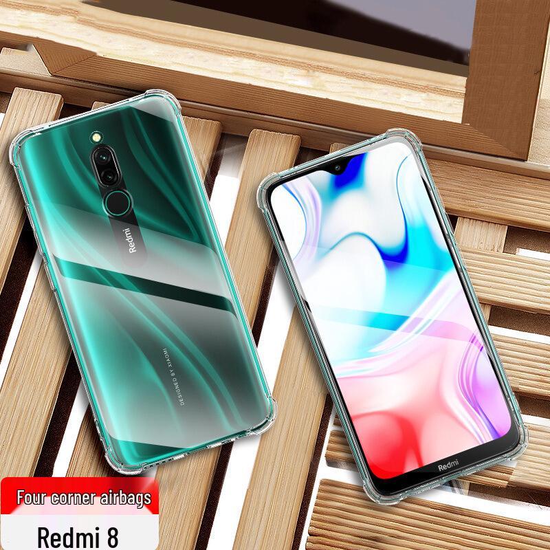 Compatible Redmi Note Phone Case Airbag Transparent (Note 15/14/13/12/11/10/9/8/7/6/Pro/+)