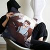 Korean Manhua Roses And Champagne Pillowcase Toon Gift Cushion Cover Bedroom Home Sofa Chair Seat Decor Pillow Case