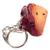 Food sample edible sweet potato cut into chunks 318K keychain