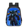 Kids School Backpack Boys Girls - Lightweight Ergonomic Design With Reflective Safety Stripes Oxford Fabric Cartoon Print