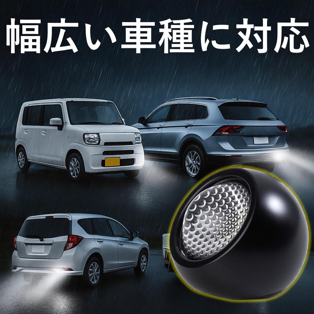 Lebonarie LED Backlight, 5W, Non-Polar, 6000K White Light, 12V/24V (Black)