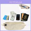 Security Hidden Money Passport Card Ticket Waist Belt Bag Pocket Wallet Travel