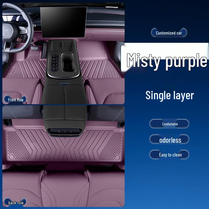 Ideal L8 Special Edition 23 Model Six-Seater Full Coverage TPE Interior Modification Carpet Floor Mats.