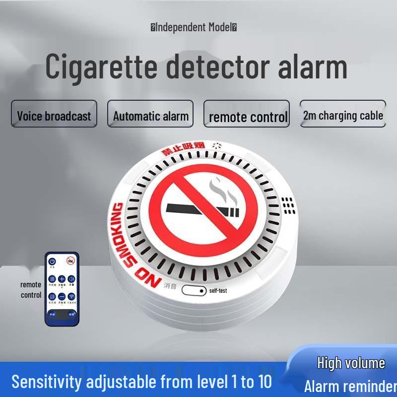 Mobile-Connected Smoke Detector: Anti-Smoking Alarm for Bathrooms