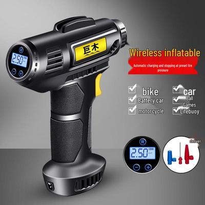 Wireless Portable USB Car Tire Inflator & Multi-Functional Electric Pump