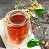 Double Ear With Drip Bowl Stainless Steel Loose Leaf Spice Infuser Filter Tea Strainer With Double Wing Handles