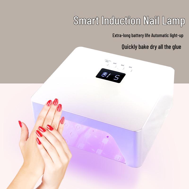 

62 В Быстросохнущая лампа для ногтей - Аппарат для фототерапии для нетемнеющих ногтей White (Plug-in)