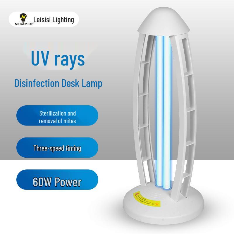Ultraviolet Sterilizing Table Lamp for Odor Elimination and Air Purification in Bedroom and Living Room