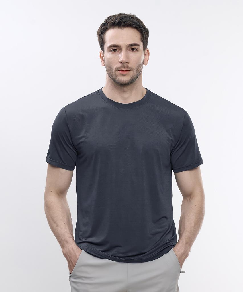EZBUY Procool Men'S Functional Round Short Sleeve T-Shirt 5 Colors (Type A)