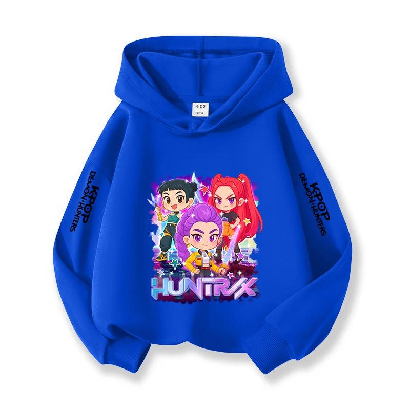 Americká dětská K-popová mikina tenká a pohodlná. Oblékni to a staneš se z tebe pohledný chlap jako princátko