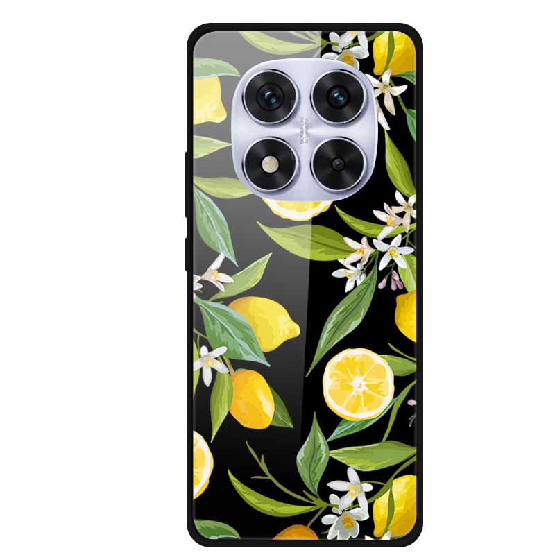 Glass Back Cover For Redmi Note 14 Note14 Pro 4G Case Tempered Glass Case For Xiaomi Redmi Note 14 Pro 5G Phone Case Soft Bumper