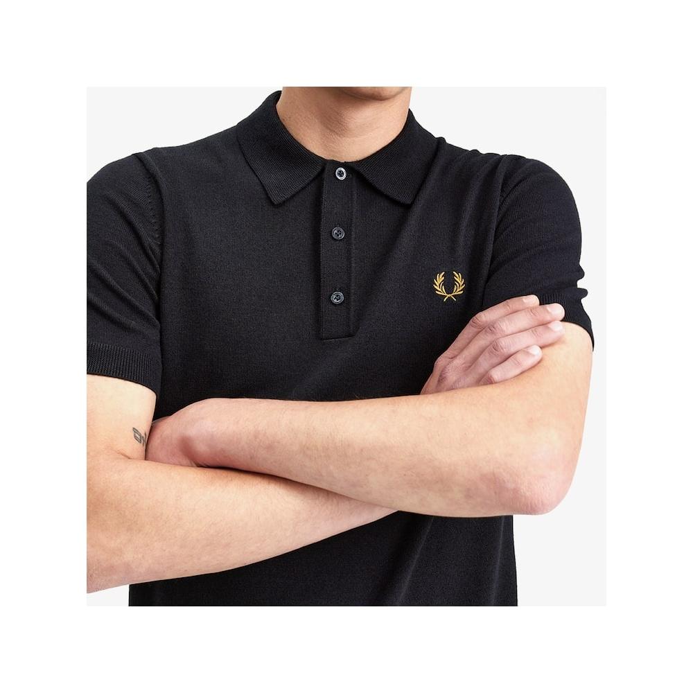 Fred Perry [headquarters Genuine] Fred Perry [sharp] Classic Merino Wool Knit Shirt  795  Afpm2437623 795 qzgAfpm2437623 795