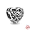 Infinity Mom Love Heart Crown Life Tree Charm Bead Fit Original Fashion Charms Silver 925 Bracelet Women Jewelry