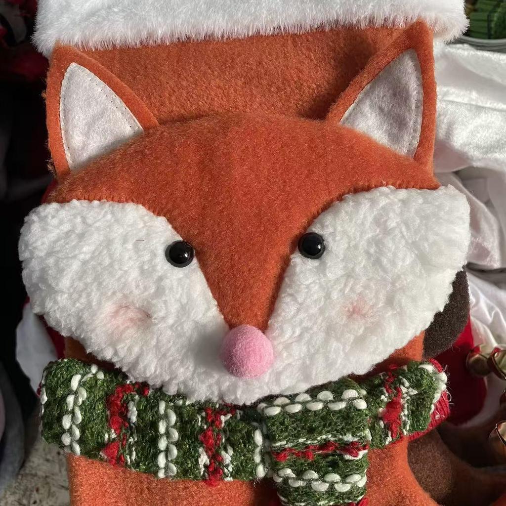 Christmas Stockings and Gift Bags for Kids - Ornaments and Candy Holders for Holiday Decorations