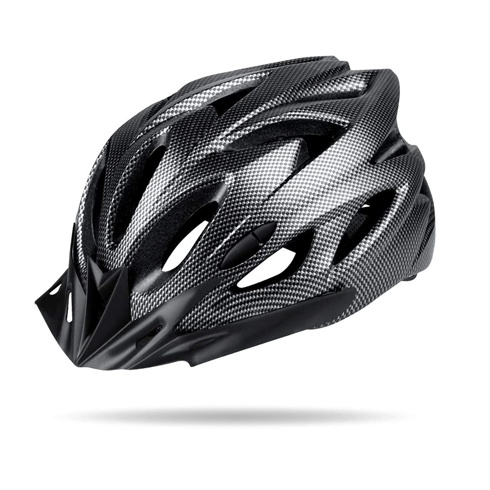 

Bicycle High Road Helmet, Lightweight, Breathable, Rigidity, Streamlined, Adjustable, Cycling, Bike, MTB, Unisex, Adult… чёрный