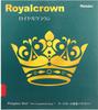 Nittaku Table Tennis Rubber Royal Crown Large Ball Type Intermediate To Advanced Player Red Extra Thick NR8124 Balance-Focused