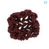 Mesh Crochet Hair Net For Women Invisible Bun Cover Hair Net Ballet Dance Skating Stretchable Hairnet Work Hair Accessories