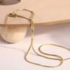 Stainless Steel Gold Plated Chain Necklaces | Dainty Figaro Link Twist Chain Chokers | Waterproof Hypoallergenic Jewelry for Wom